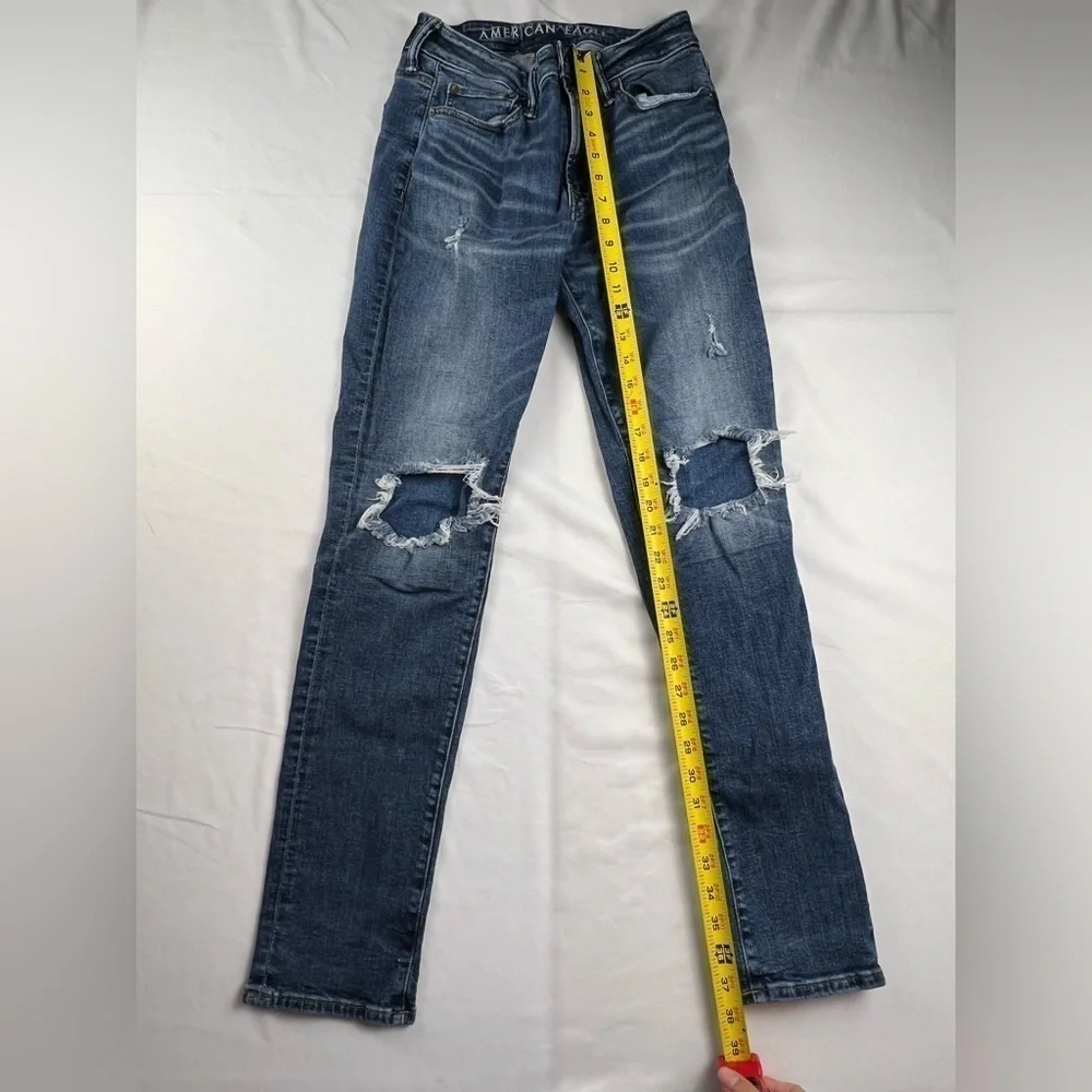 American Eagle Outfitters - Men's Jeans - 29x32 - Blue - Slim-Next Level Airflex